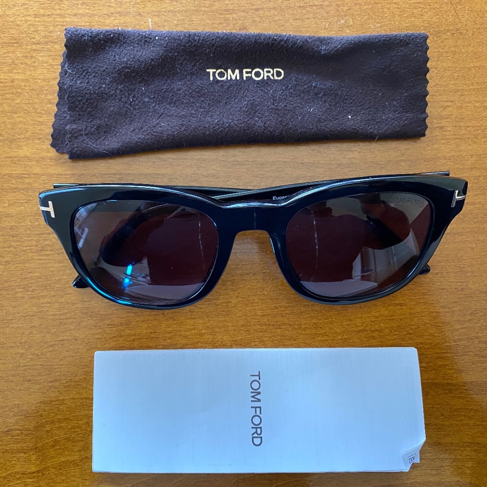 Tom Ford EUGENIO FT 0676 Black/Brown 50/22/145 men Sunglasses